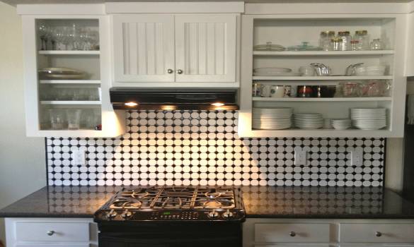 Mosaic tile splashback — Surface Tiling Ltd, East Auckland