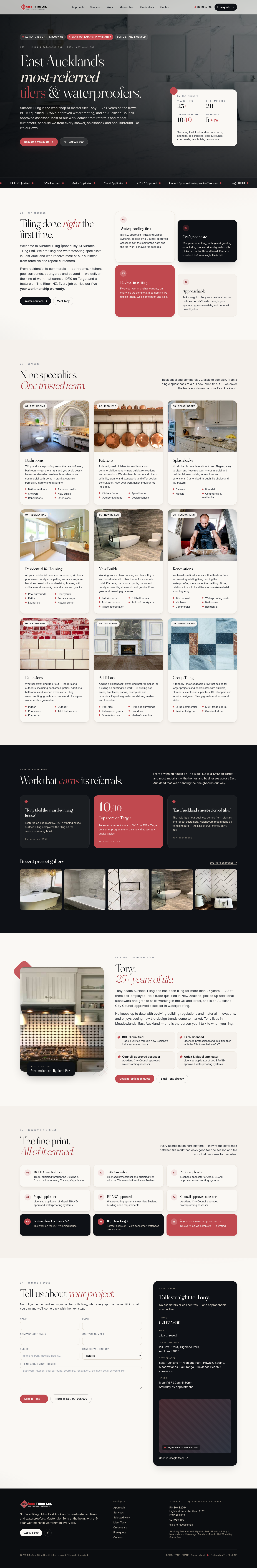 Option B — The Portfolio preview